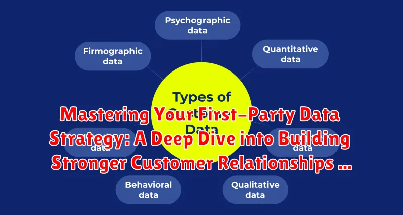 Mastering Your First-Party Data Strategy: A Deep Dive into Building Stronger Customer Relationships