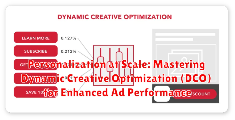 Personalization at Scale: Mastering Dynamic Creative Optimization (DCO) for Enhanced Ad Performance