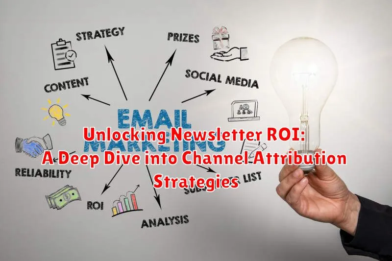 Unlocking Newsletter ROI: A Deep Dive into Channel Attribution Strategies