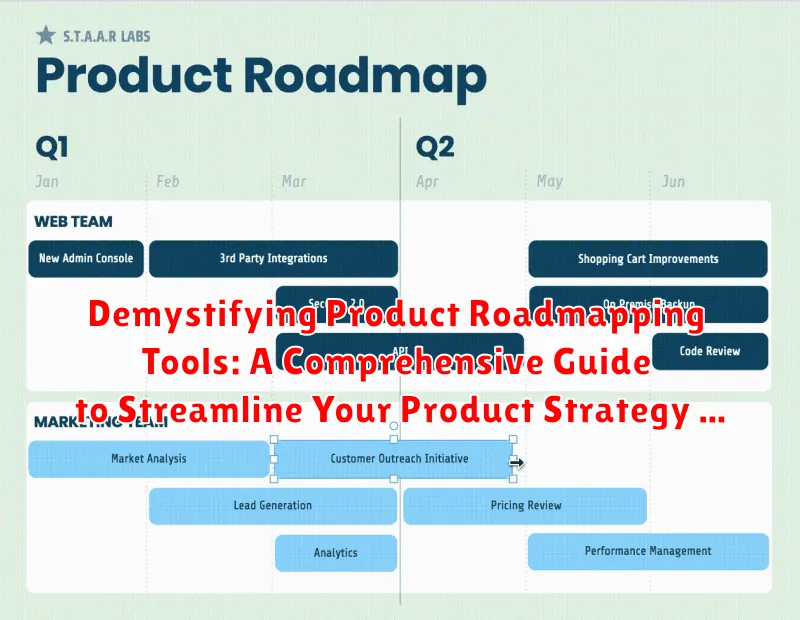Demystifying Product Roadmapping Tools: A Comprehensive Guide to Streamline Your Product Strategy