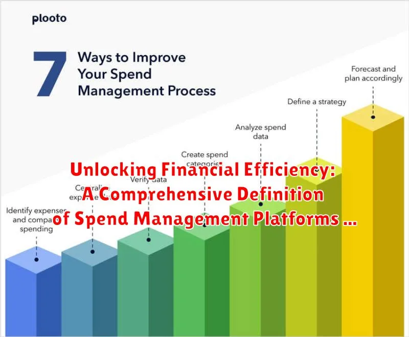 Unlocking Financial Efficiency: A Comprehensive Definition of Spend Management Platforms