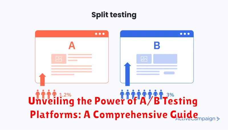 Unveiling the Power of A/B Testing Platforms: A Comprehensive Guide