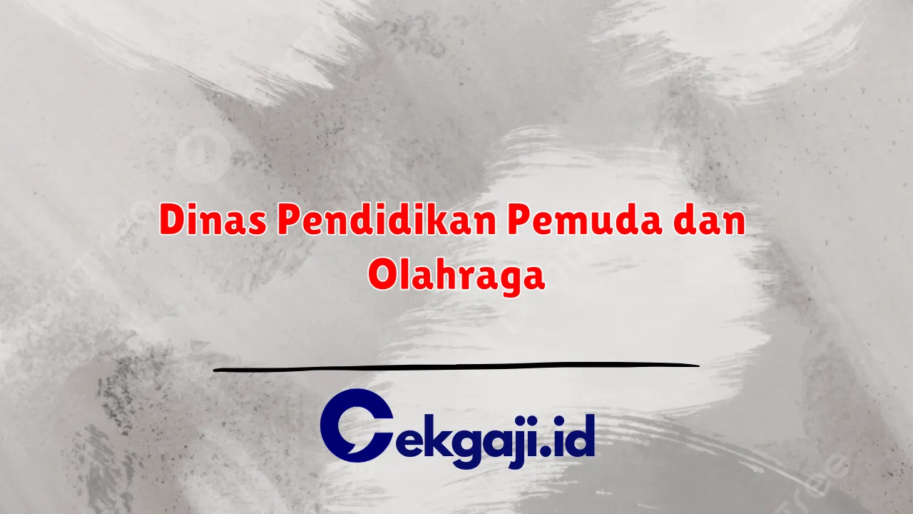 Dinas Pendidikan Pemuda dan Olahraga