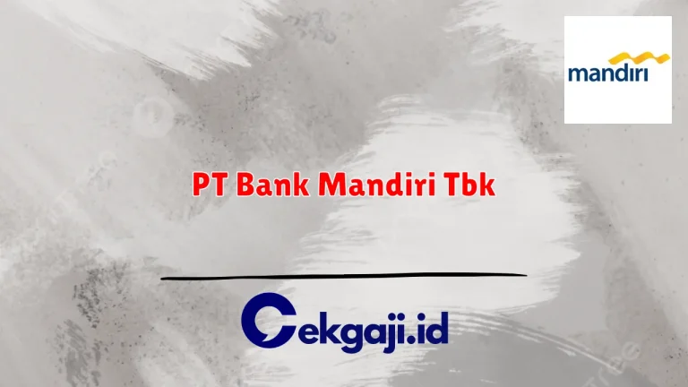 PT Bank Mandiri Tbk