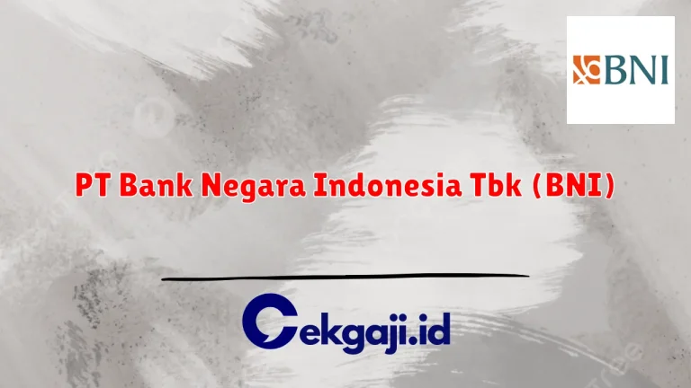 PT Bank Negara Indonesia Tbk (BNI)