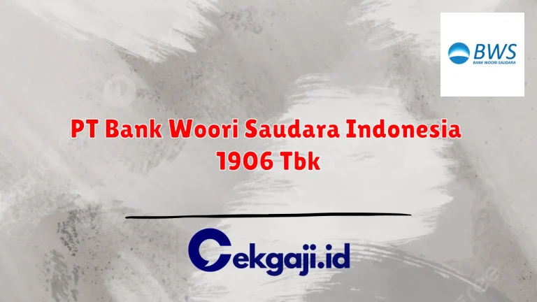 PT Bank Woori Saudara Indonesia 1906 Tbk