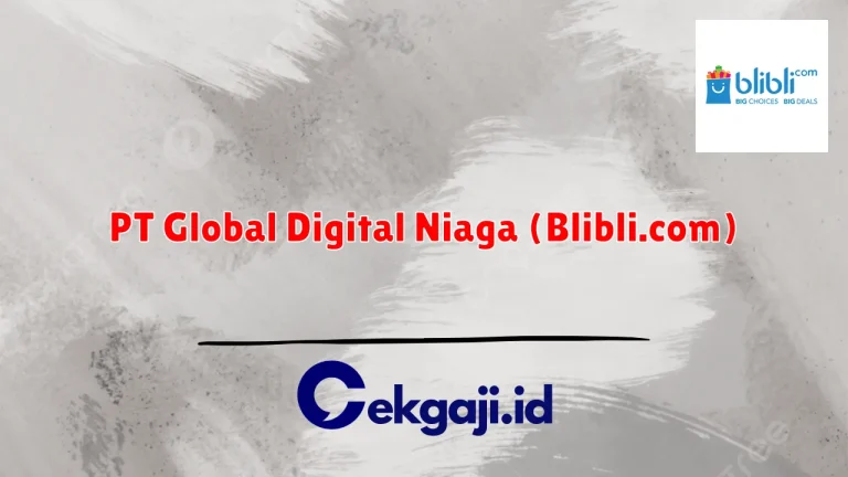 PT Global Digital Niaga (Blibli.com)
