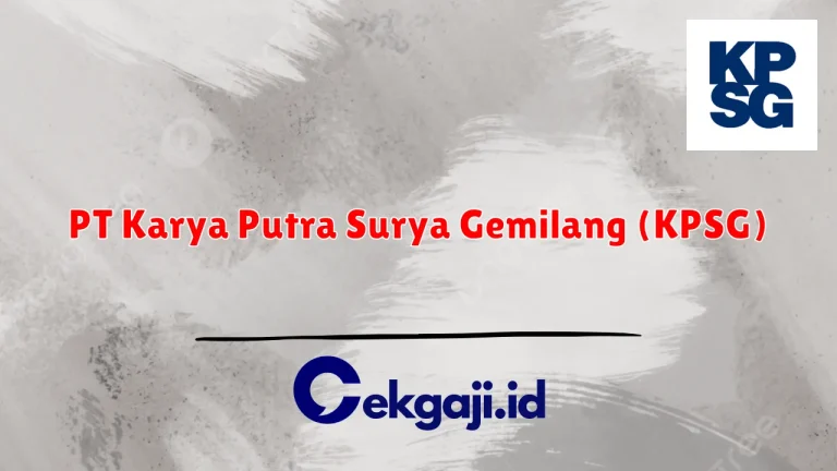 PT Karya Putra Surya Gemilang (KPSG)