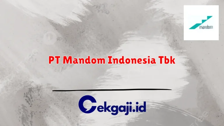 PT Mandom Indonesia Tbk
